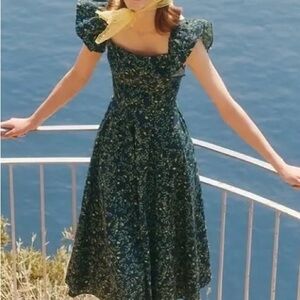 Hill House - Daphne - Midnight Garden Cotton - Sz S